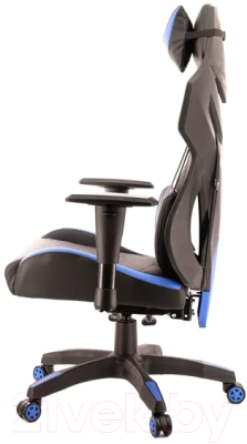 Кресло геймерское Everprof Infiniti x1 (черный/синий)