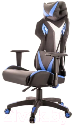 Кресло геймерское Everprof Infiniti x1 (черный/синий)