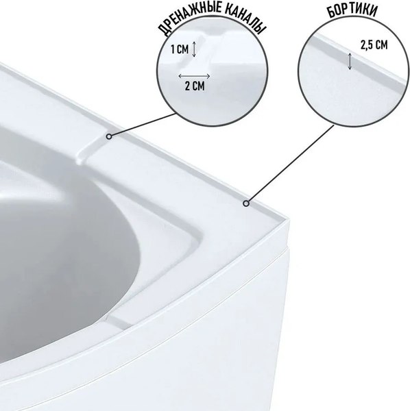 Купить Душевая кабина Niagara Eco E80/40/MT/BK 80х80х195 в Бобруйске