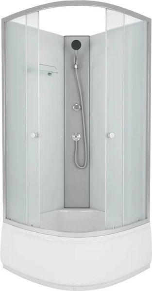 Душевая кабина Niagara Eco E80/40/MT/BK 80х80х195