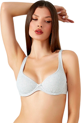 Бюстгальтер Mark Formelle 512593 (р.75D, серый меланж 4306-А-1) - 