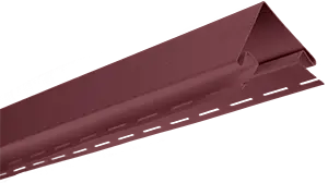 Угол для сайдинга Альта-профиль Наружный Т-12 (3м, гранатовый) - 