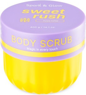 Скраб для тела Spark&Glow Purple Toffee Scent (400г) - 