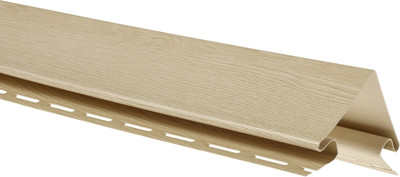 Угол для сайдинга Альта-профиль Наружный К-12 ВН (3м, ольха) - 