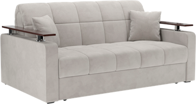 Диван Mebel-Ars Аккордеон Бакли НПБ 120x200 (Cabrio 02 бежевый) -