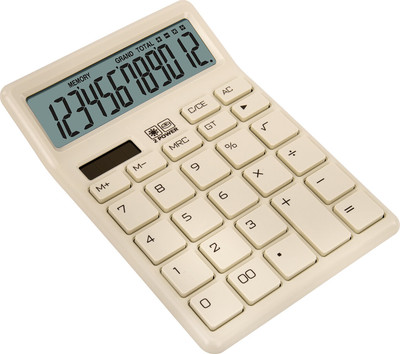 Калькулятор Brauberg CH-12-BG / 272960 (бежевый) - 