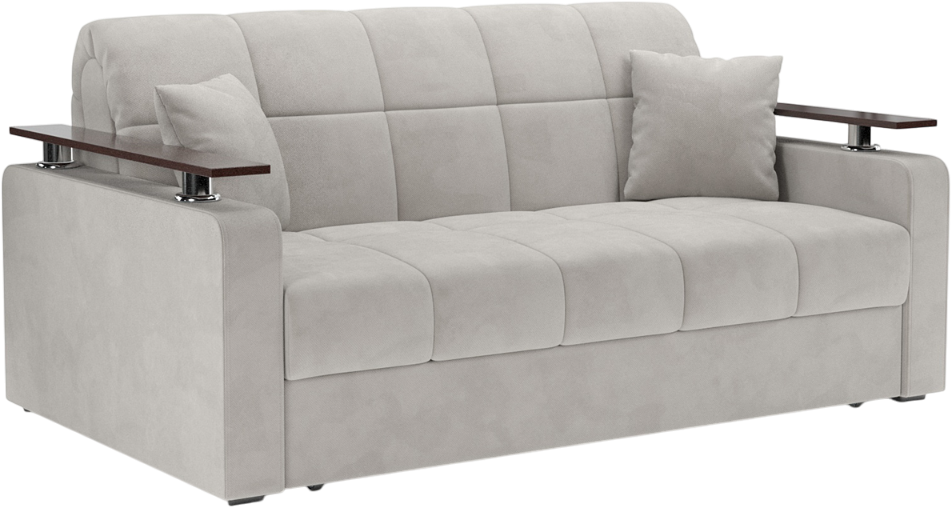 Диван Mebel-Ars Аккордеон Бакли ППУ 120x200 (Cabrio 02 бежевый)