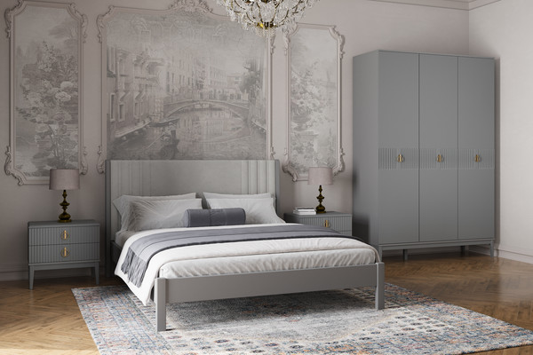 Купить Двуспальная кровать Bravo Мебель Нортан 180х200 в Молодечно