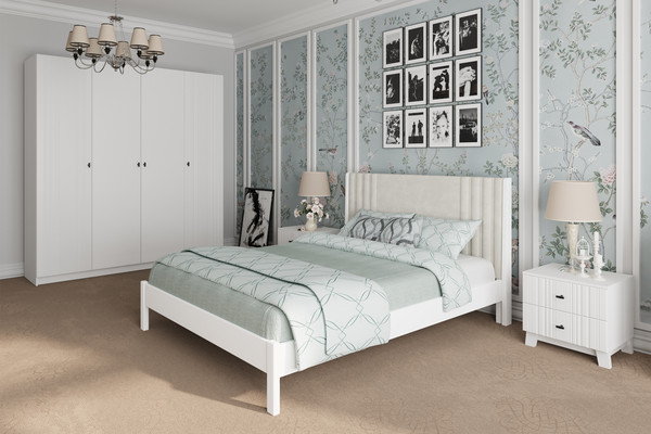 Купить Двуспальная кровать Bravo Мебель Нортан 180х200 в Молодечно