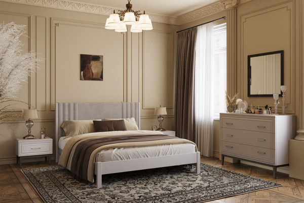 Купить Двуспальная кровать Bravo Мебель Нортан 180х200 в Молодечно