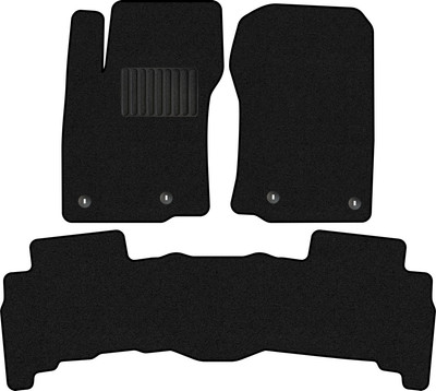Комплект ковриков для авто Alicosta 0685_1_PR-6 для Lexus GX460 II SUV/J150+задний ряд 2013-н.в. (ворс, черный) - 