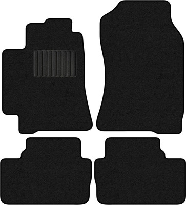 Комплект ковриков для авто Alicosta 0689_1_PR-6 для Lexus IS200 универсал/седан 2000-2012 (ворс, черный) - 