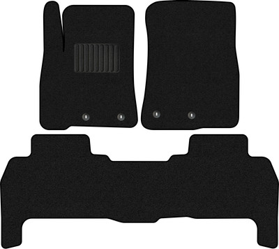 Комплект ковриков для авто Alicosta 0694_1_PR-6 для Lexus LX570 III SUV/J200 2012-н.в. (ворс, черный) - 
