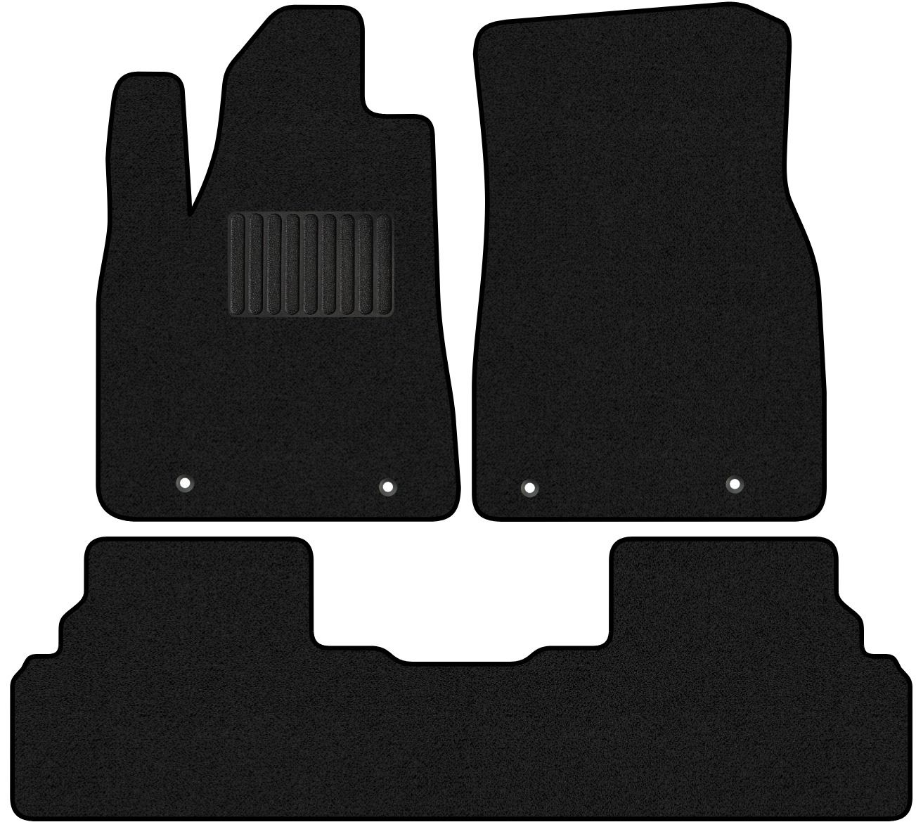 Комплект ковриков для авто Alicosta 2357_1_PR-6 для Lexus RX270 III SUV/AL10 2010-2012 (ворс, черный)