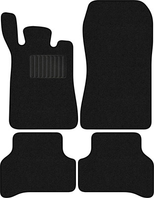 Комплект ковриков для авто Alicosta 2369_1_PR-6 для Mercedes-Benz C-Class I универсал/S202 (ворс, черный) - 