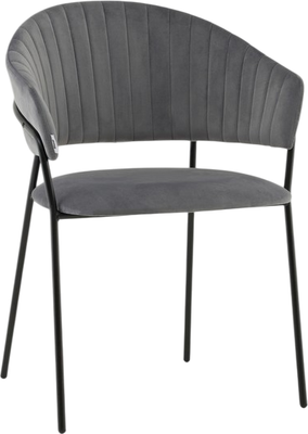 Стул Stool Group Бруно / AV 433-H15-08 (велюр серый) - 