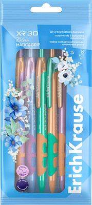 

Набор шариковых ручек, XR-30 Matic&Grip Pastel Bloom / 63684