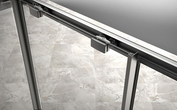 Купить Душевой уголок Aquabath AB-01S-900-2000-GY в Минске