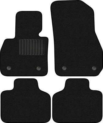 Комплект ковриков для авто Alicosta 1478_1_PR-6 для Mini Countryman хэтчбек 5дв/F60 2016-н.в. (ворс, черный) - 