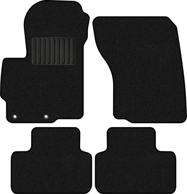 Комплект ковриков для авто Alicosta 0872_1_PR-6 для Mitsubishi ASX I SUV/GA1W/GA2W/GA3W 2010-н.в. (ворс, черный) - 