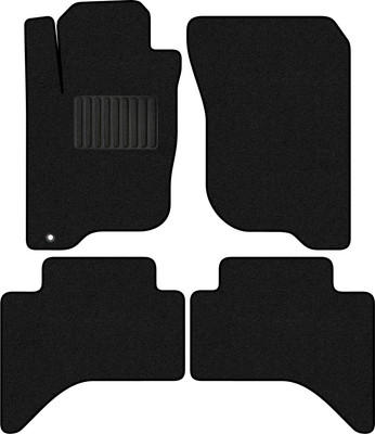 Комплект ковриков для авто Alicosta 0868_1_PR-6 для Mitsubishi L200 пикап 2005-2016 (ворс, черный) - 