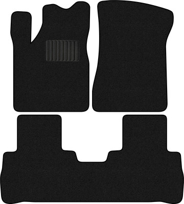 Комплект ковриков для авто Alicosta 0941_1_PR-6 для Nissan Murano I SUV/Z50 2002-2007 (ворс, черный) - 