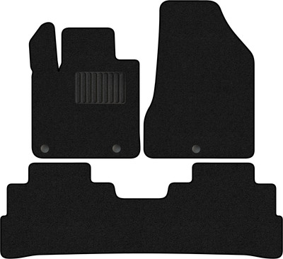 Комплект ковриков для авто Alicosta 2428_1_PR-6 для Nissan Murano III SUV/Z52 2016-н.в.+задний ряд (ворс, черный) - 