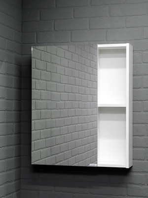 

Шкаф с зеркалом для ванной, Веста 60 DV5918HZ