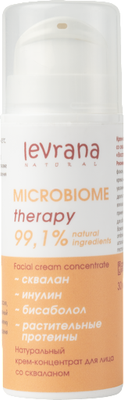 Крем для лица Levrana Восстановление микробиома со скваланом (30мл) - 
