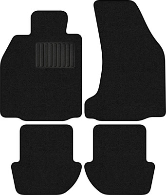 Комплект ковриков для авто Alicosta 2453_1_PR-6 для Porsche 911 Carrera 997 2004-2014 (ворс, черный) - 