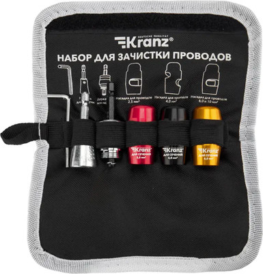Универсальный набор инструментов Kranz KR-92-0460-1 (6пр) - 