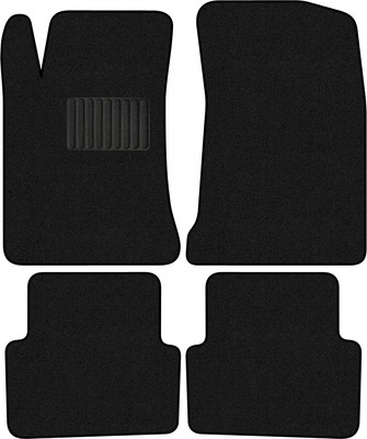 Комплект ковриков для авто Alicosta 1135_1_PR-6 для Renault Laguna II хэтчбек 5дв/X74 2001-2008 (ворс, черный) - 
