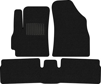 Комплект ковриков для авто Alicosta 2438_1_PR-6 для Omoda C5 I SUV/рестайлинг 2023-н.в.+задний ряд (ворс, черный) - 