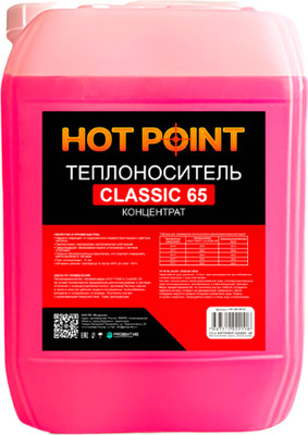 

Теплоноситель для систем отопления, Hot Point Classic-65