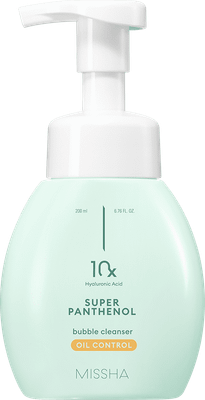 Пенка для умывания Missha Super Panthenol Bubble Cleanser Oil Control (200мл) - 