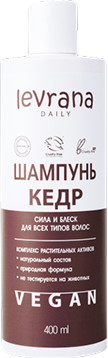 Шампунь для волос Levrana Кедр (400мл) -
