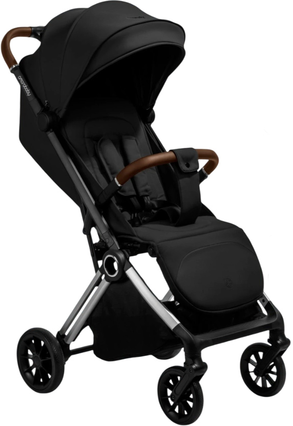 Детская прогулочная коляска Amarobaby Handy / AB25-10HANDY/0930 (черный/серебряный)