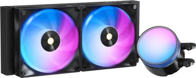 

Кулер для процессора, Delta L24 BK ARGB V2 / Delta-L24-BK2AAWNN02X-GL