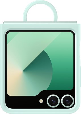 Чехол-накладка Samsung Case Silicone Case для Flip 6/ EF-PF741TMEGRU (мятный) - 