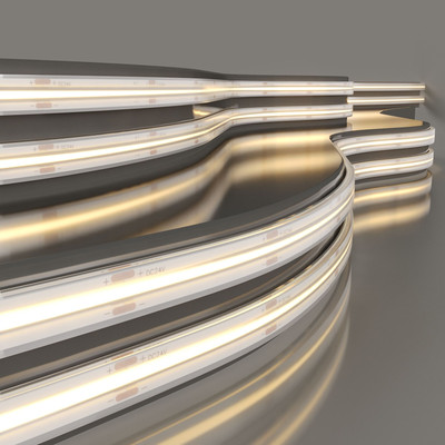 Светодиодная лента Elektrostandard COB 24V 480Led 14W IP68 3300K (теплый белый) - 