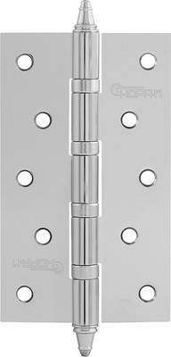 

Петля дверная, 5"-4ВВ СНР CP 125x75x2.5 универсальная