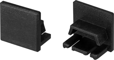 

Заглушка для профиля, MIC-H-COMFY BLACK глухая / 029846