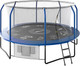 Батут UNIX Line Supreme Game 14ft / trusug14bl (синий) - 