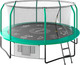 Батут UNIX Line Supreme Game 14ft / trusug14gr (зеленый) - 