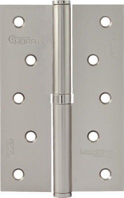 Петля дверная Нора-М 750-5-FHP-STD 120x80x2.5 (левая, матовый никель) - 