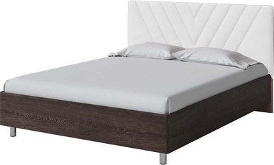 Односпальная кровать Proson Ora 90x200 (дуб кантербери/Teddy 300 снежный) - 