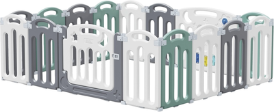 Игровой манеж UNIX Kids Simple 188x188 Color / ppsi16ggw - 