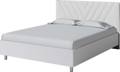 Полуторная кровать Proson Ora 140x200 (белый/Manhattan цветочный белый) -