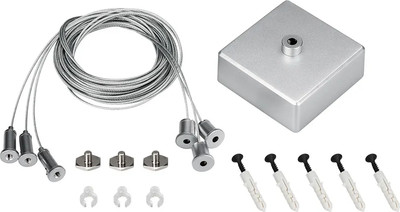 

Крепление для трековой системы, S2-LINE-3x4m Long Set Silver Box Pad 15x2mm / 023417