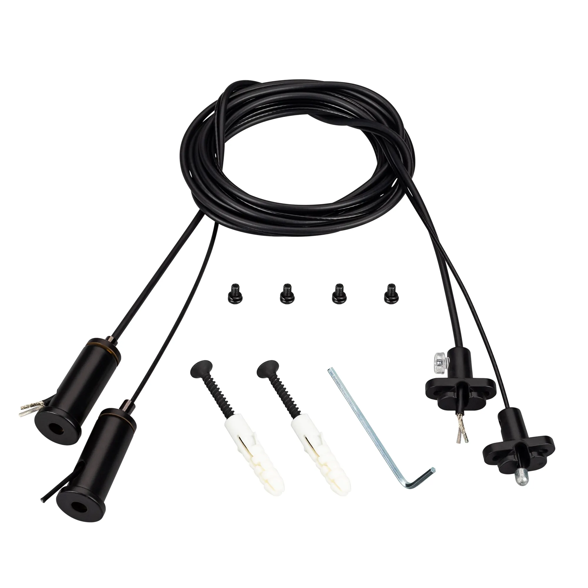 Крепление для трековой системы Arlight ARL-2x2m Set BLACK / 041948